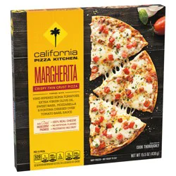 California Pizza Kitchen Margherita Recipe Frozen Pizza with Crispy Thin Crust, 15.5 Oz