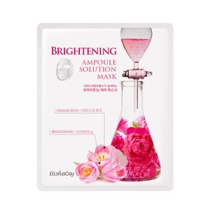 slide 1 of 1, Elisha Coy Brightening Ampoule Solution Mask, 0.88 Oz, 0.88 oz