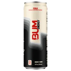 Bum Energy Cola Energy Drink 12 fl oz
