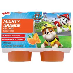 Winky Paw Patrol Mighty Orange Gel Snacks