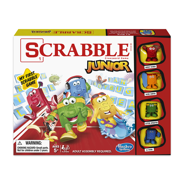 slide 1 of 1, Hasbro Scrabble Junior Game, 1 ct