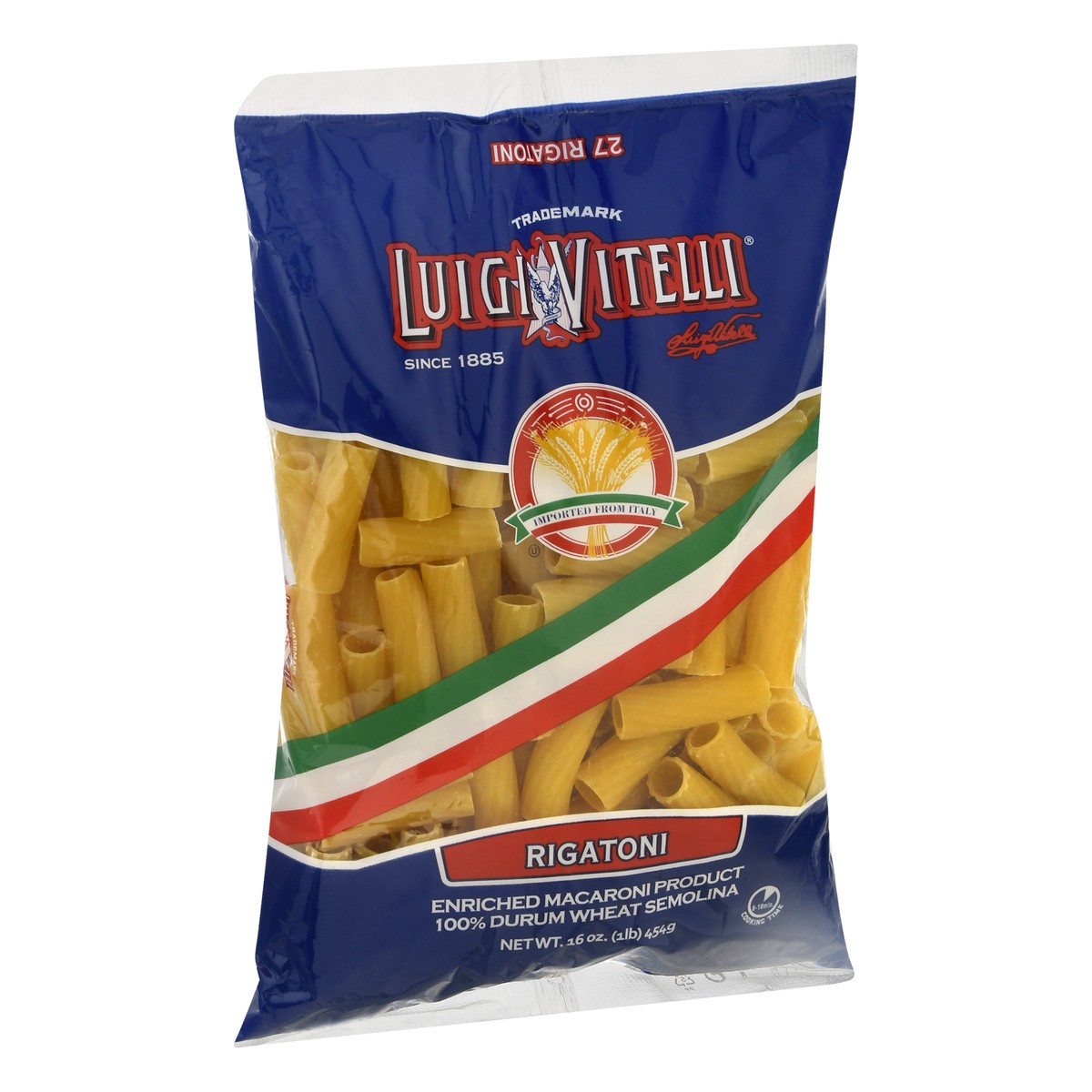 slide 5 of 9, Luigi Vitelli Rigatoni Pasta 16 oz, 16 oz