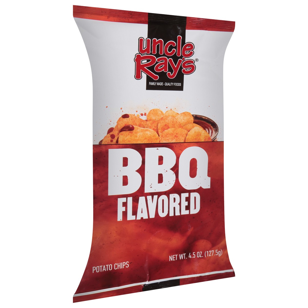 slide 5 of 13, Uncle Ray's BBQ Flavored Potato Chips 4.5 oz, 4.5 oz