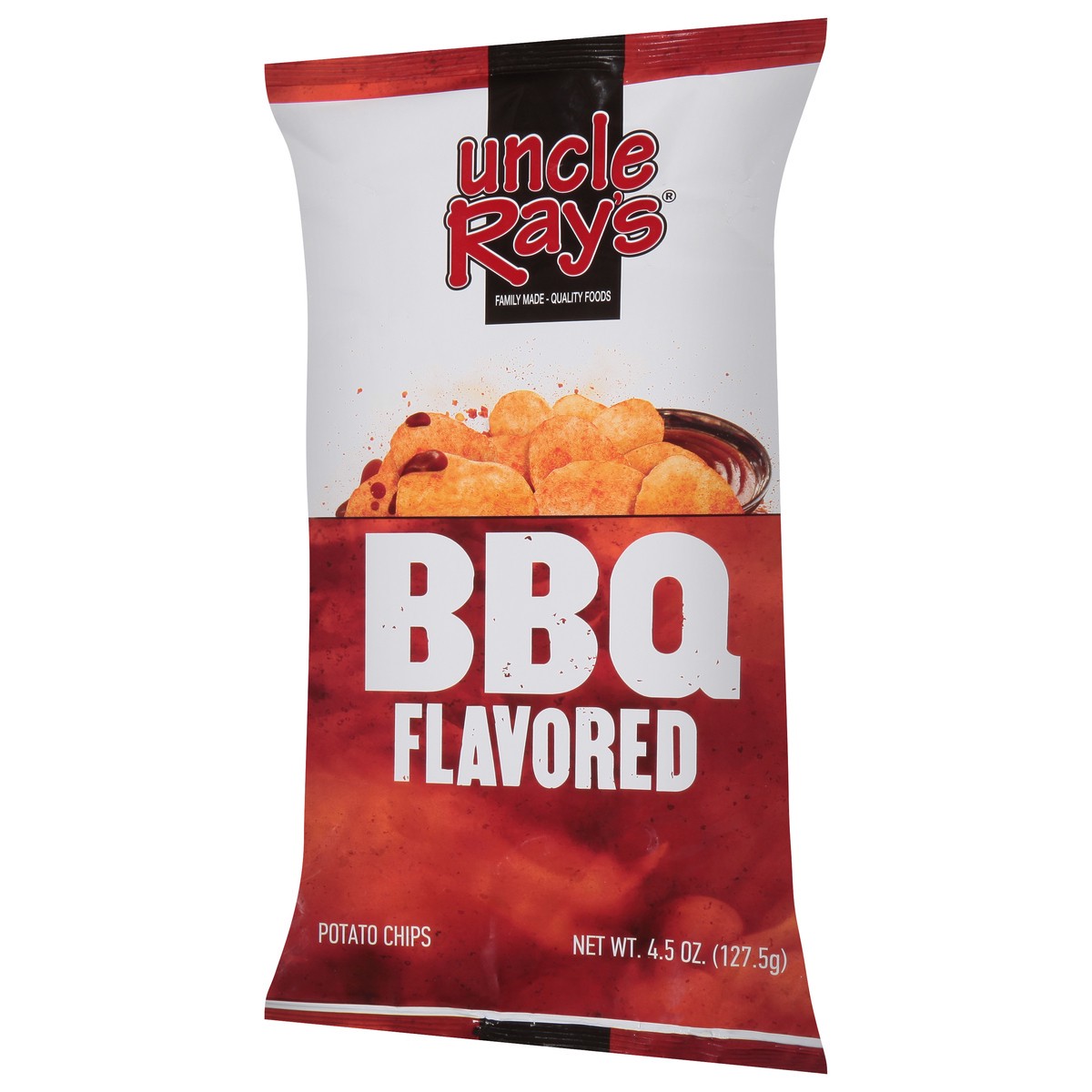 slide 6 of 13, Uncle Ray's BBQ Flavored Potato Chips 4.5 oz, 4.5 oz