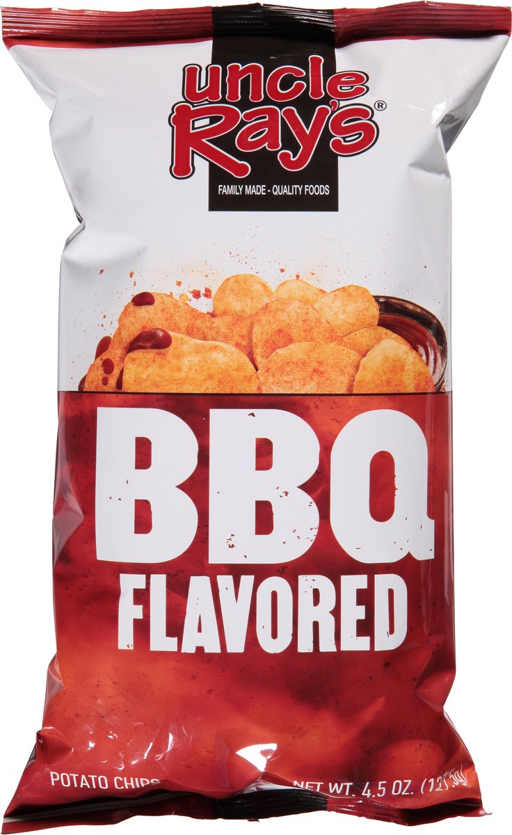 slide 11 of 13, Uncle Ray's BBQ Flavored Potato Chips 4.5 oz, 4.5 oz