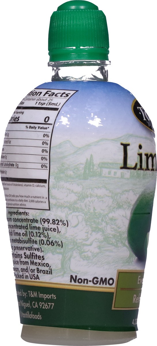 slide 12 of 13, Tantillo Lime Juice 4.23 fl oz, 4.23 fl oz