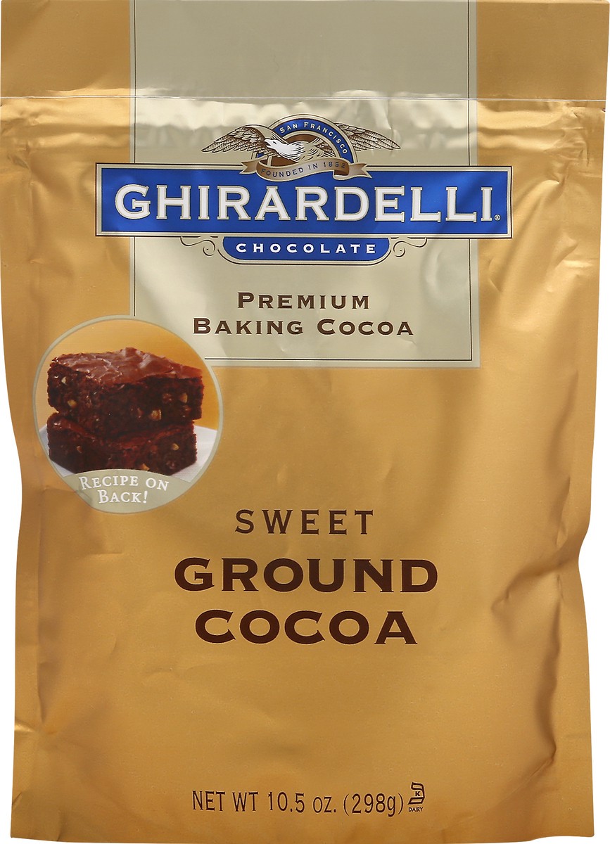 slide 3 of 12, Ghirardelli Sweet Baking Cocoa, 10.5 oz