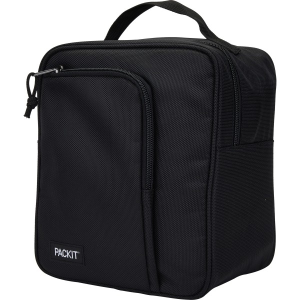 slide 2 of 9, PackIt Freezable Commuter Lunch Box, Black, 1 ct