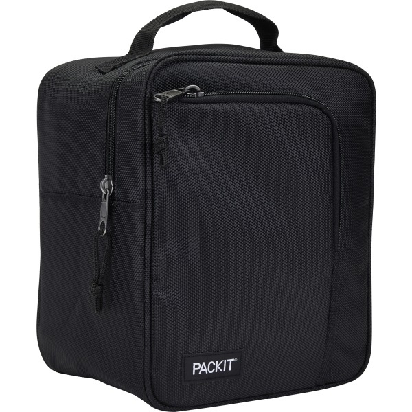 slide 3 of 9, PackIt Freezable Commuter Lunch Box, Black, 1 ct