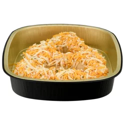 Arooga's Soft Pretzel Crab Topped