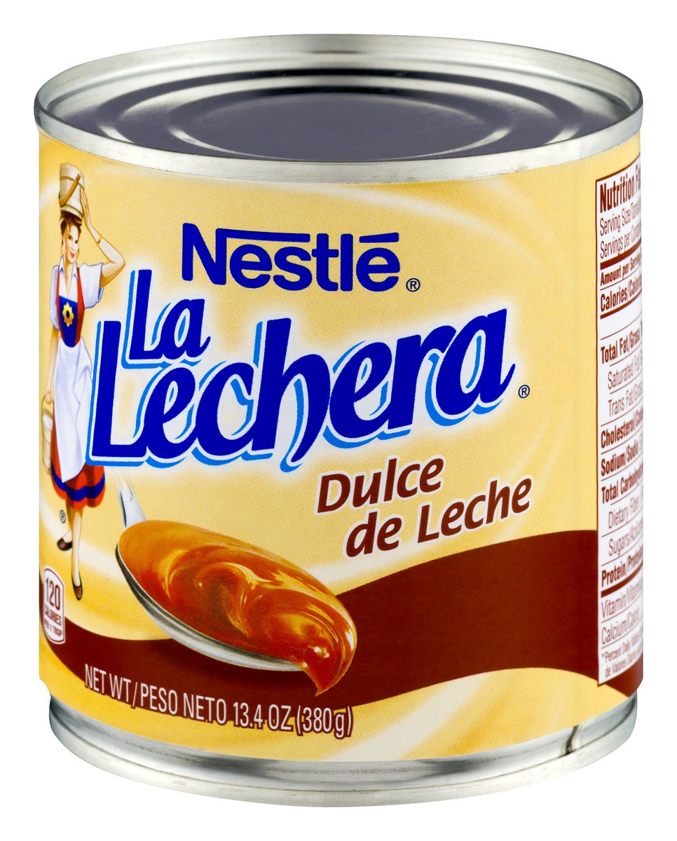 slide 2 of 9, La Lechera Nestle La Lechera Dulce de Leche Milk-Based Caramel, 13.4 oz