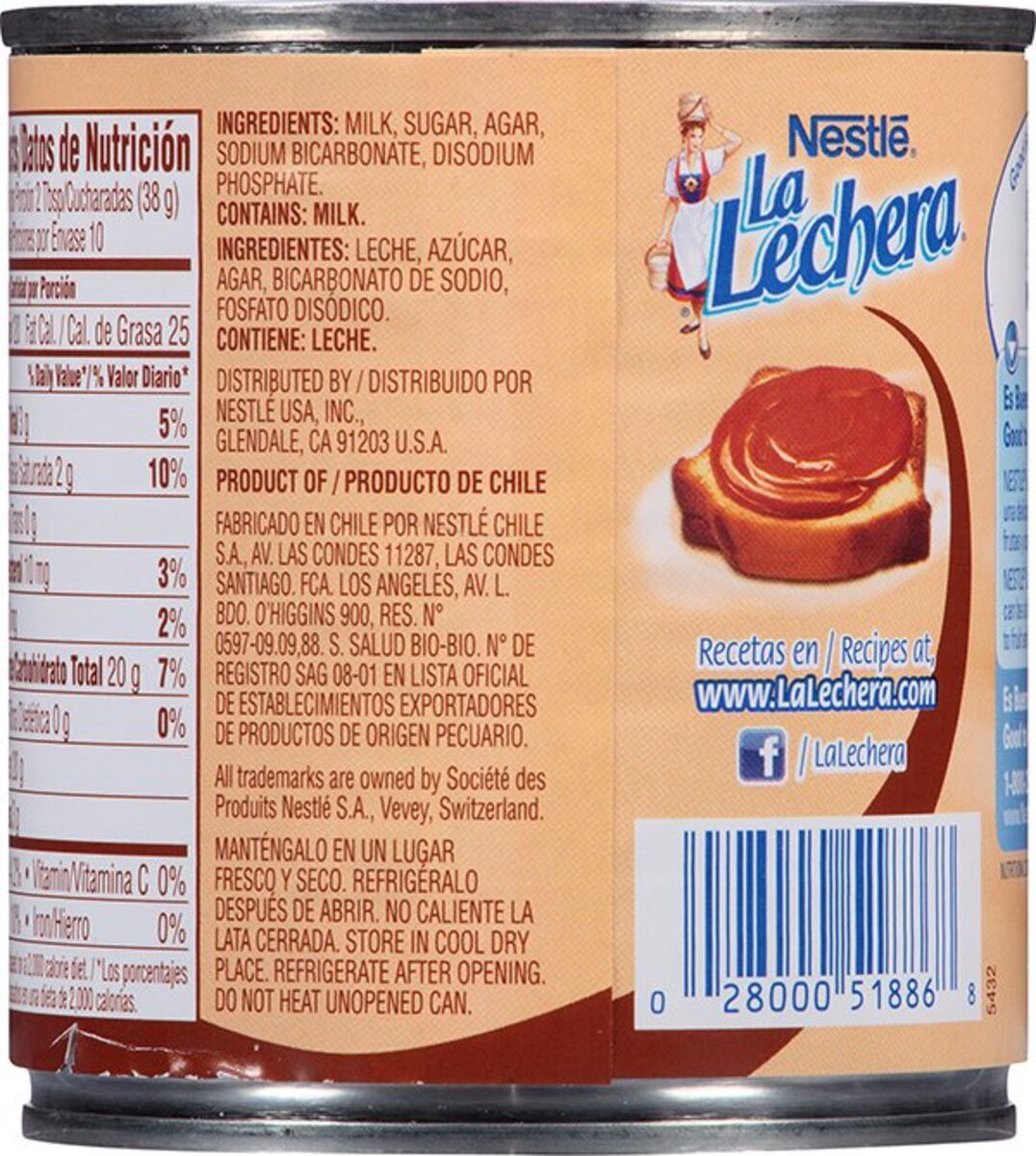 slide 5 of 9, La Lechera Nestle La Lechera Dulce de Leche Milk-Based Caramel, 13.4 oz