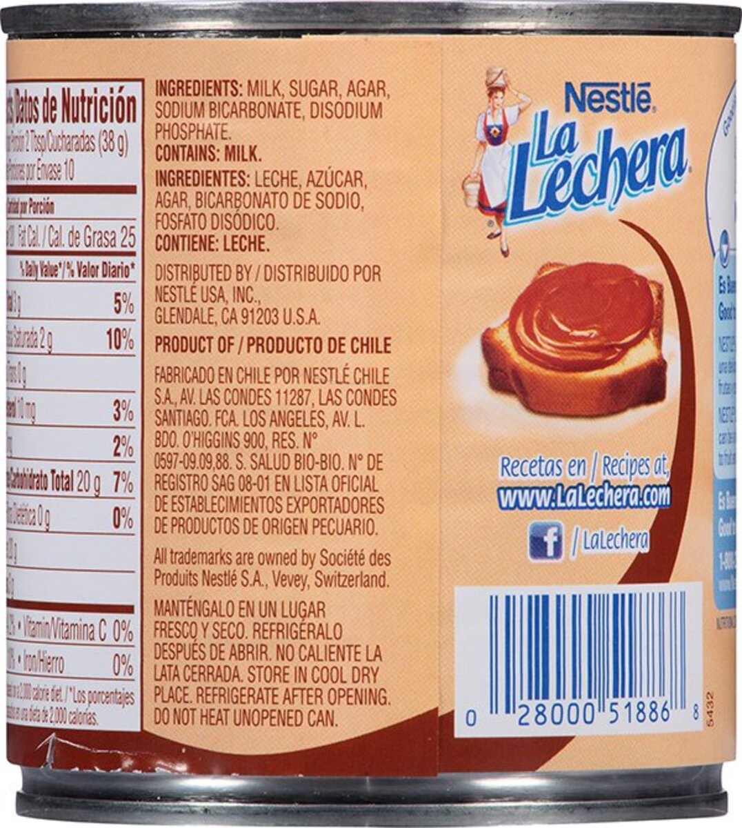 slide 4 of 9, La Lechera Nestle La Lechera Dulce de Leche Milk-Based Caramel, 13.4 oz