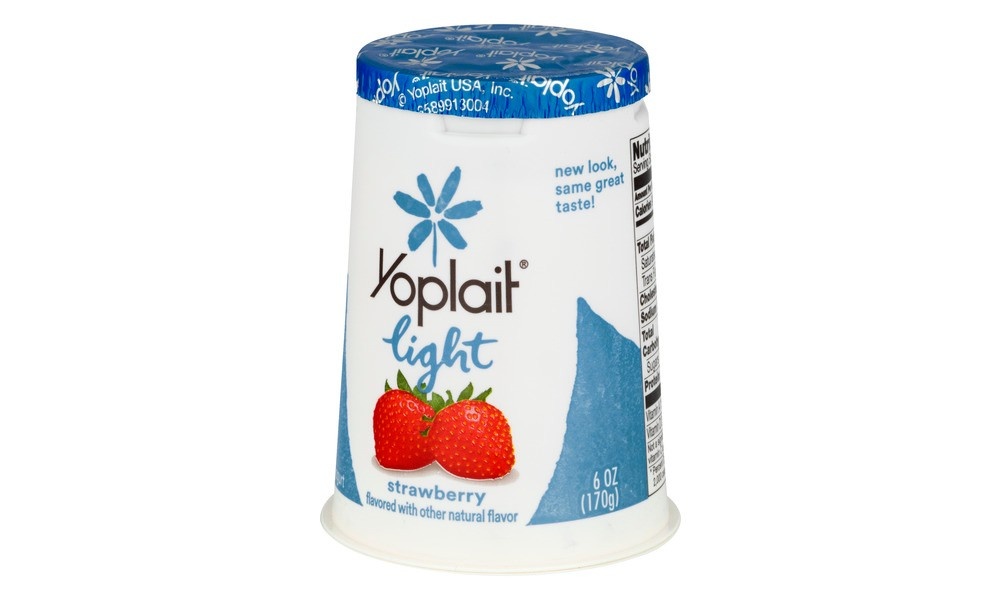slide 3 of 3, Yoplait Light Strawberry Fat Free Yogurt, 6 OZ Yogurt Cup, 6 oz