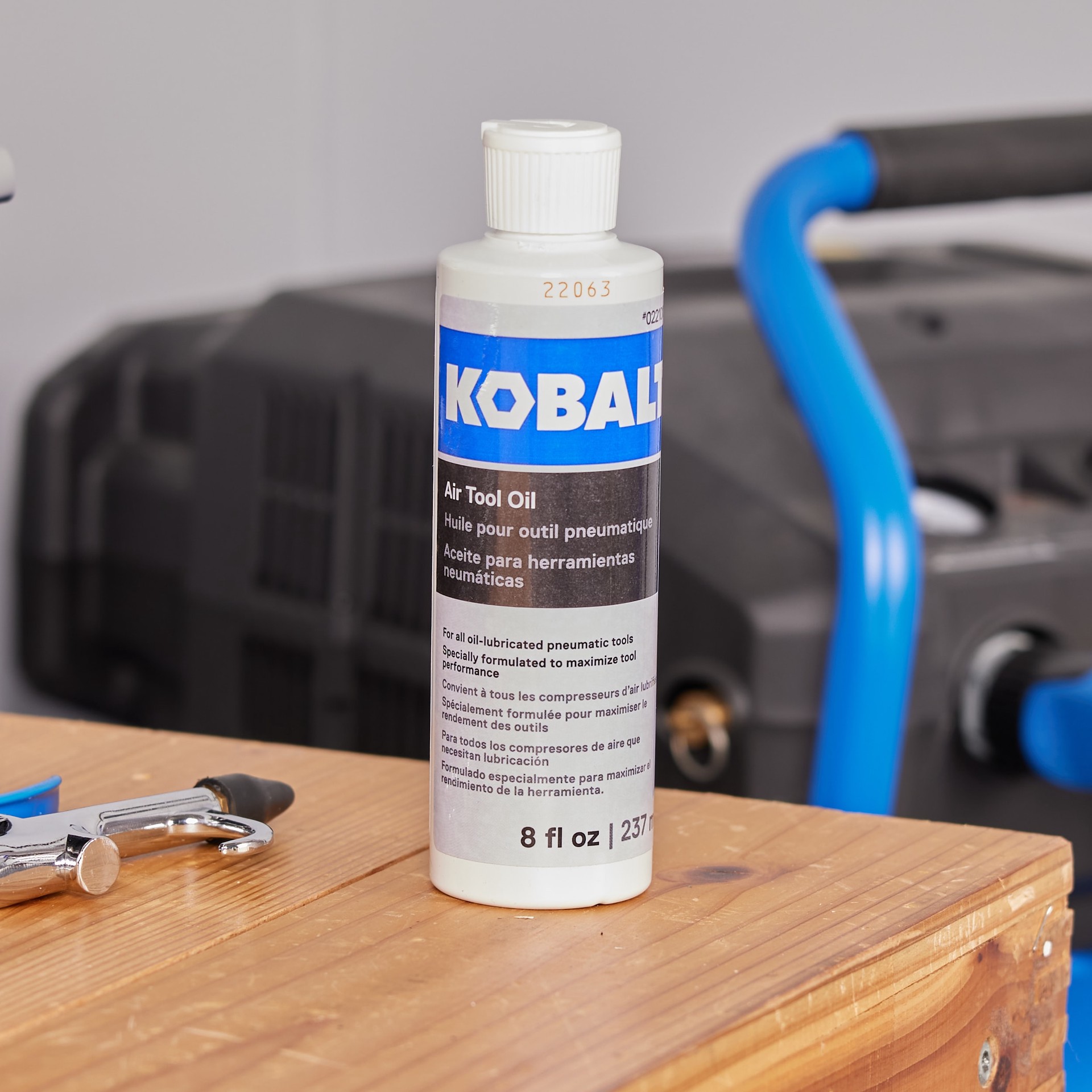 slide 4 of 6, Kobalt Lubricant 8 Ounce(s) Air tool oil, 1 ct