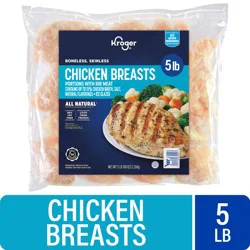 Kroger Boneless Skinless Chicken Breasts, 5 lb