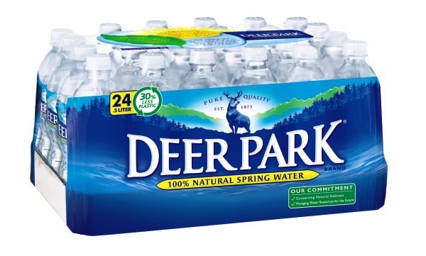 slide 1 of 1, Deer Park 16.9-fl oz Spring Bottled Water, 1 ct