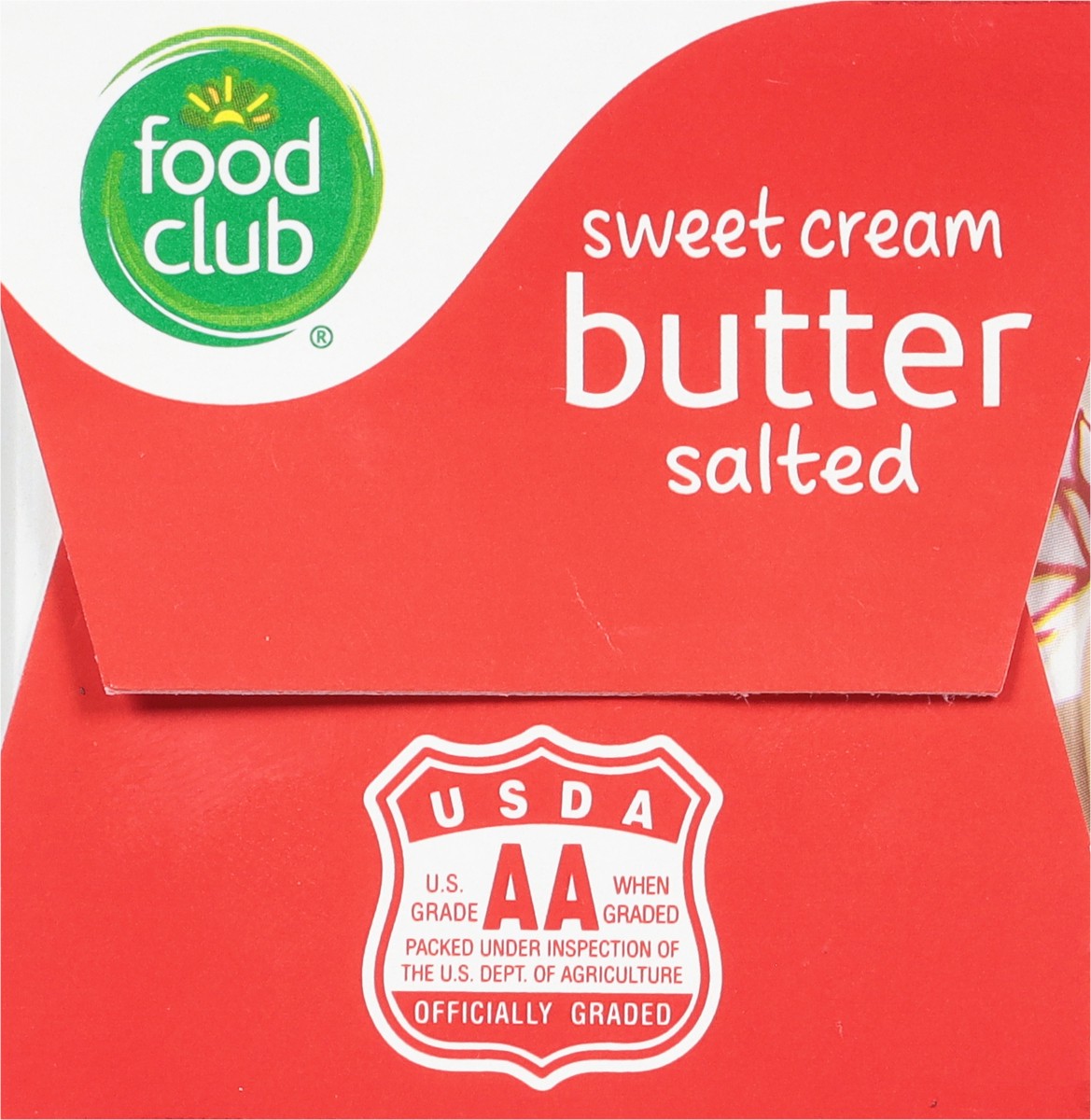 slide 7 of 9, Food Club Sweet Cream Salted Butter 4 ea, 4 ct