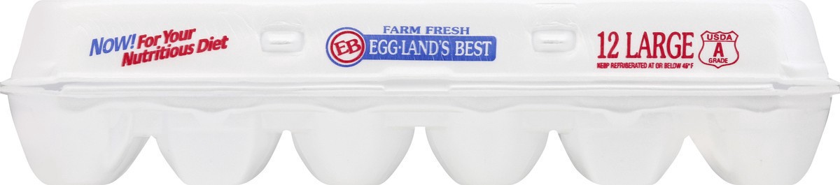 slide 3 of 9, Eggland's Best Large Eggs, Grade A, 12 count, 12 ct