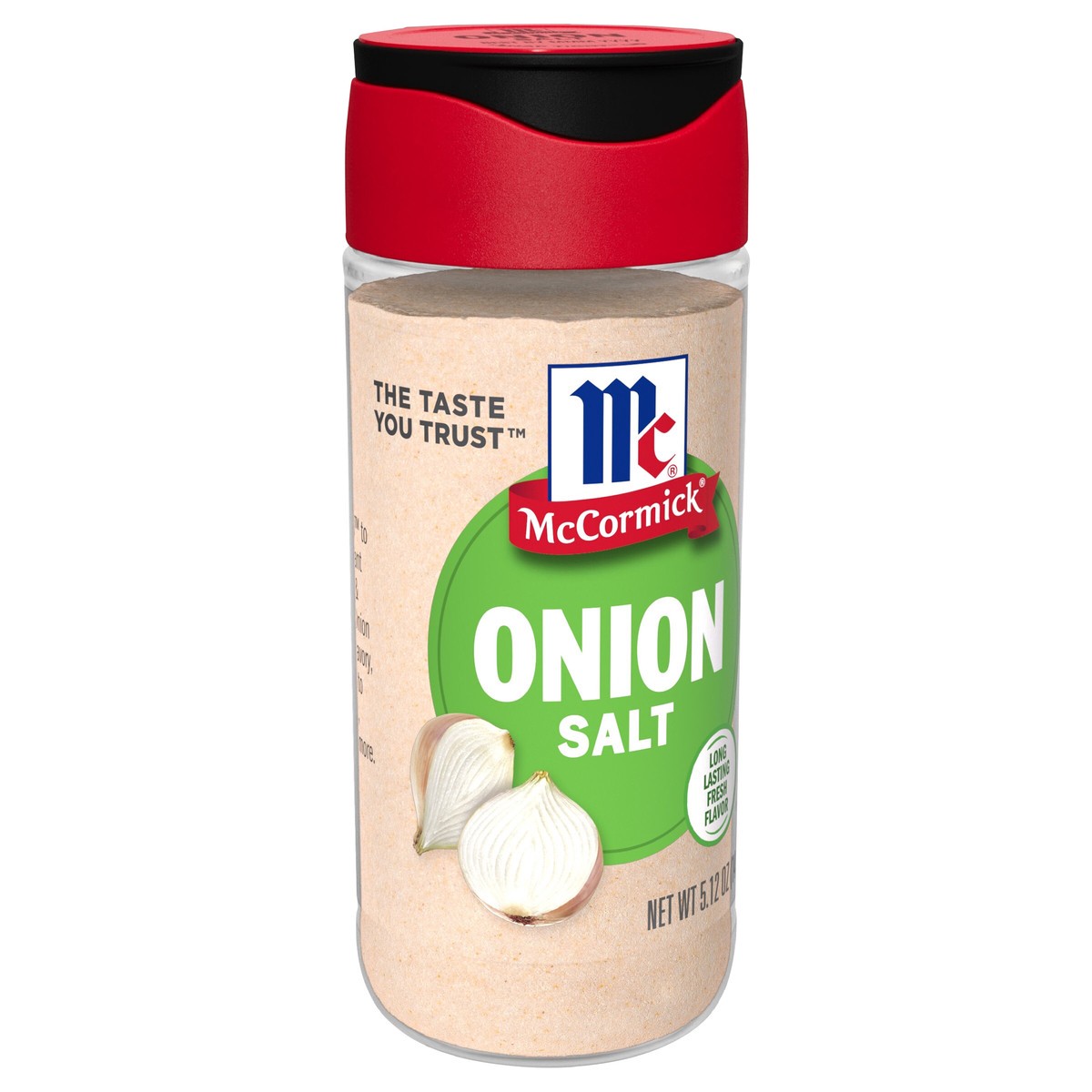 slide 9 of 9, McCormick Onion Salt, 5.12 oz