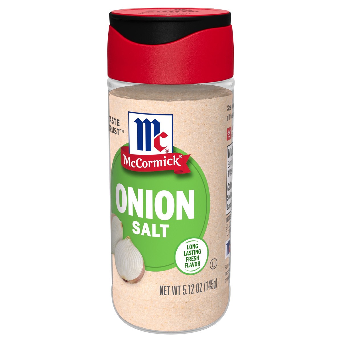 slide 8 of 9, McCormick Onion Salt, 5.12 oz