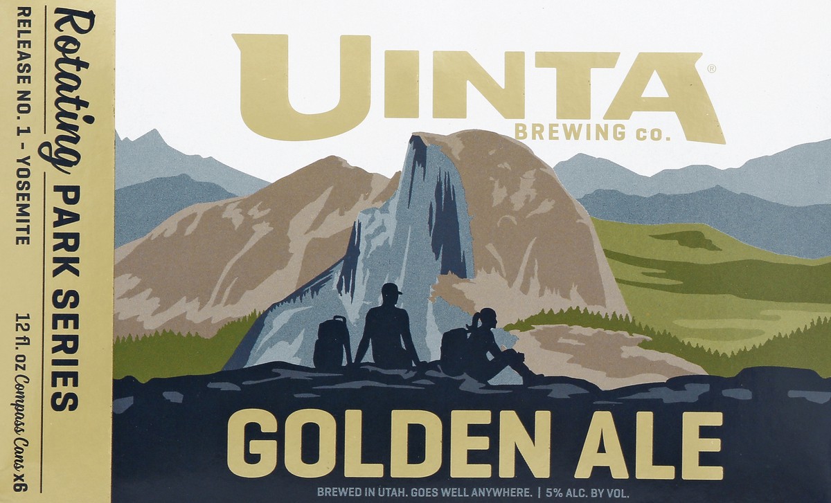 slide 5 of 6, Uinta Brewing Co. Uinta Park Golden Ale, 6 ct; 12 fl oz