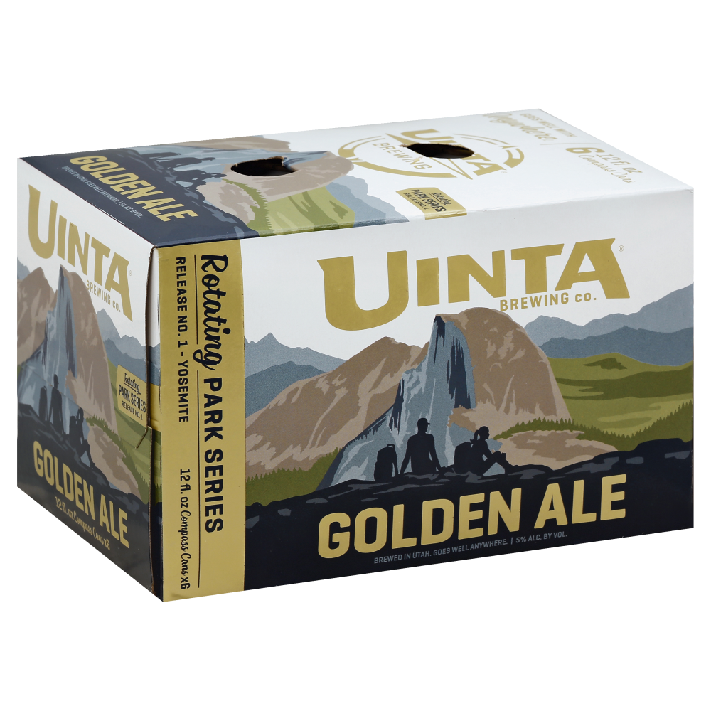 slide 1 of 6, Uinta Brewing Co. Uinta Park Golden Ale, 6 ct; 12 fl oz