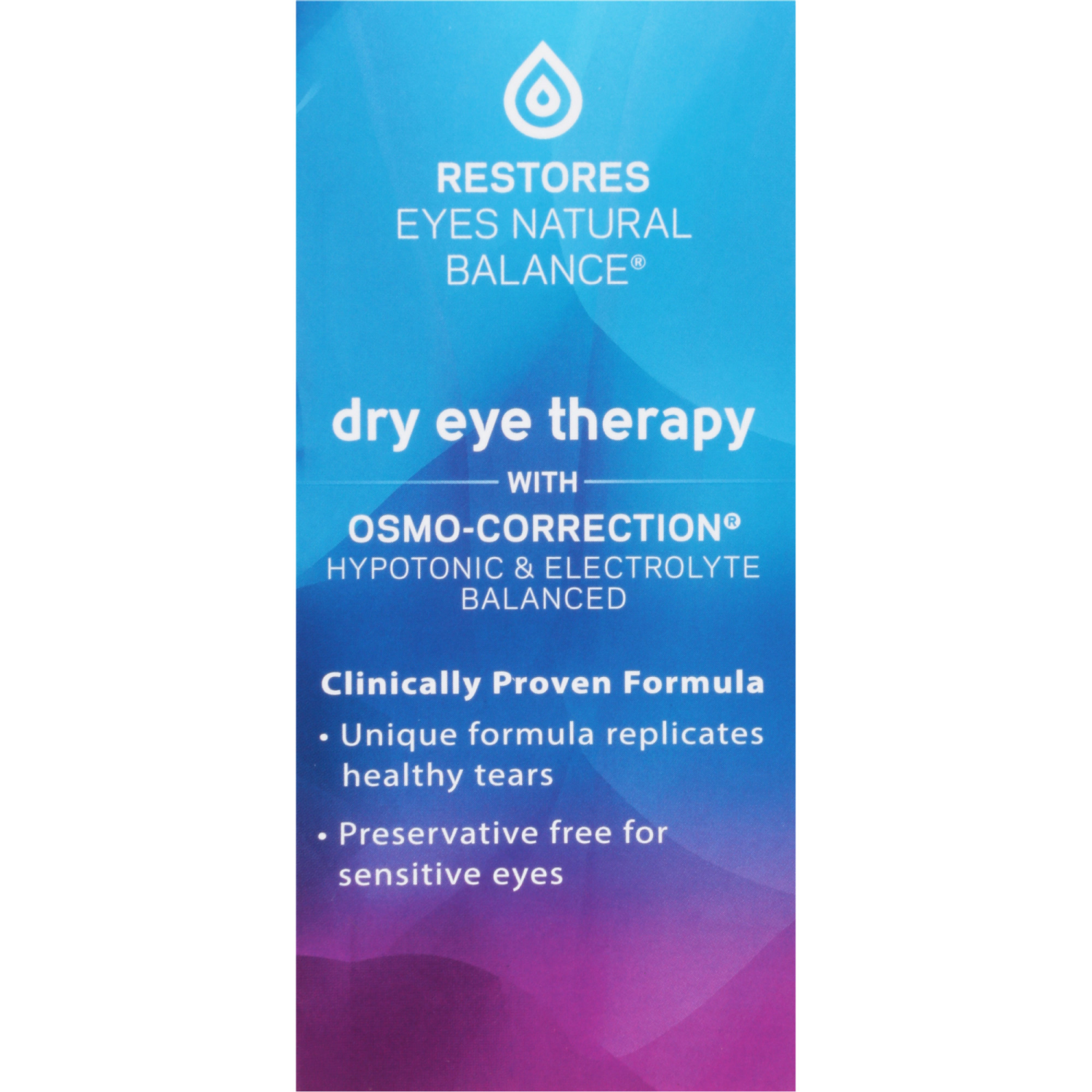 slide 3 of 5, TheraTears Preservative-Free Lubricating Eye Drops for Dry Eyes, 30 Single-Use Vials, 30 ct