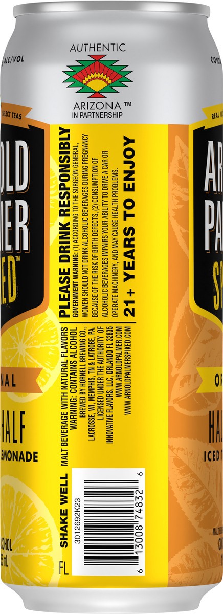 slide 9 of 9, Arnold Palmer Spiked Original Half & Half 12 fl oz, 12 fl oz