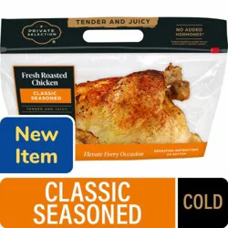 Private Selection Classic Seasoned Whole Rotisserie Chicken, 32 oz