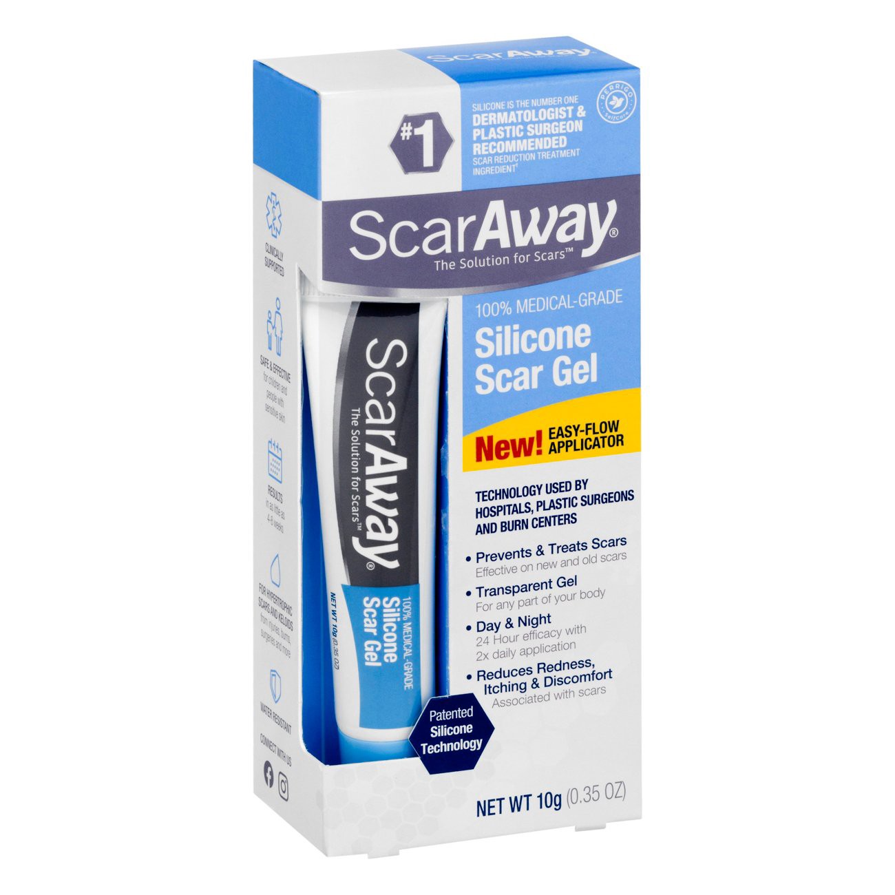 ScarAway 100% Silicone Scar Gel 0.3 oz | Shipt