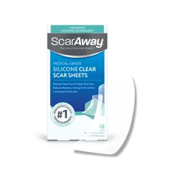 Scaraway Clear Silicone Sheets