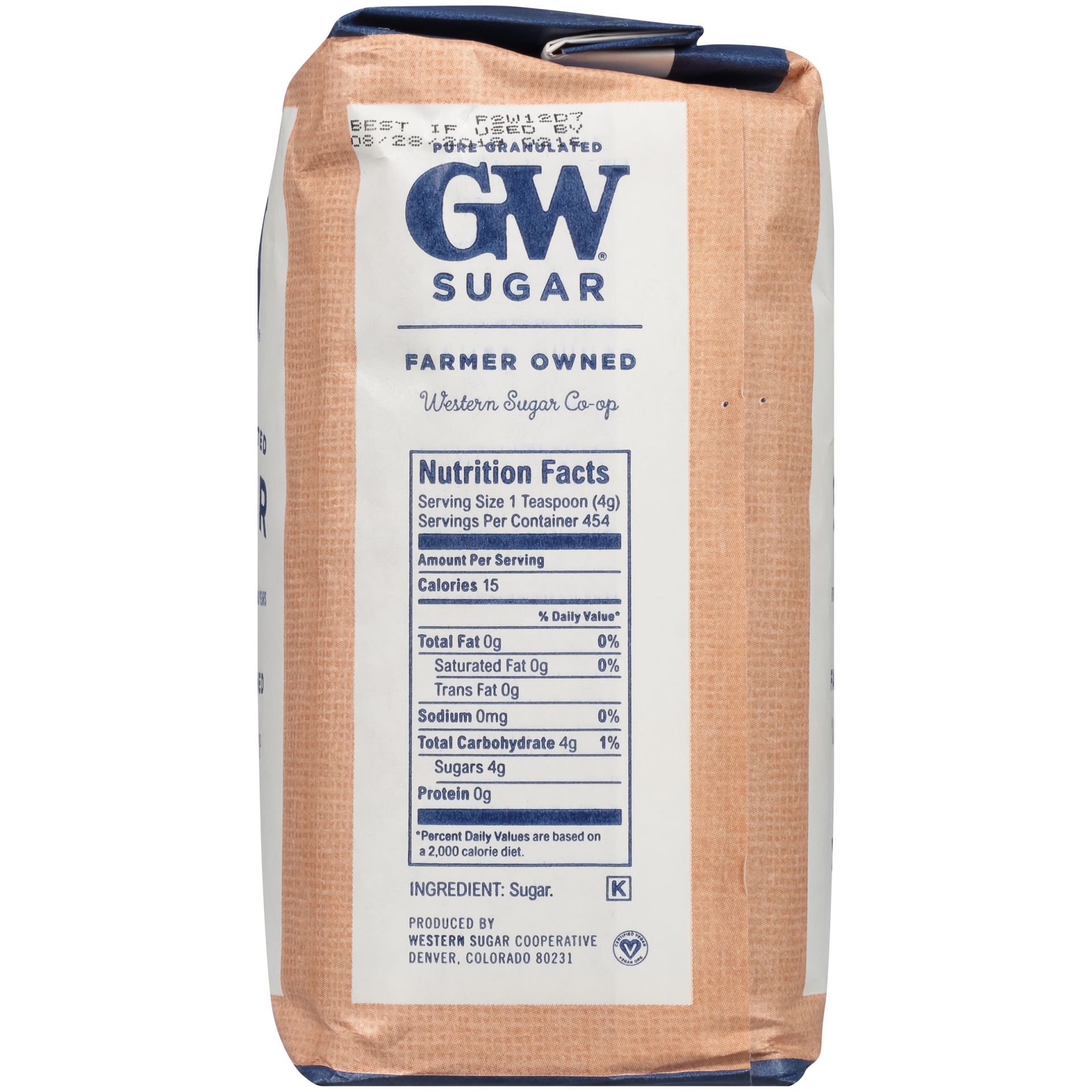 slide 5 of 8, GW Pure & Natural Fine Granulated Sugar, 4 lb