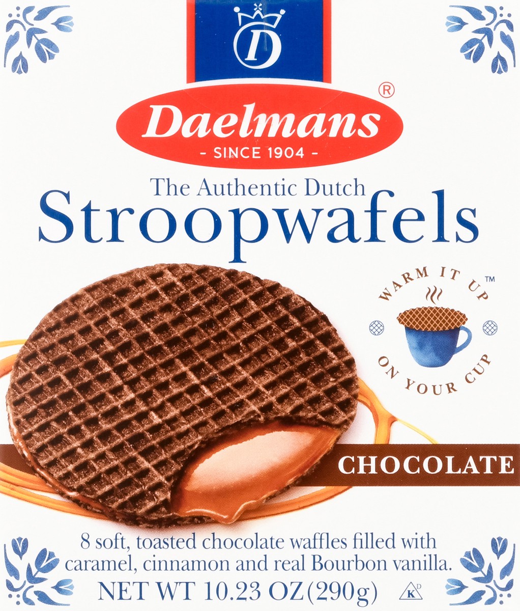 slide 6 of 9, Daelmans Daelman Chocolate-Caramel Stroopwafels, 10.23 oz