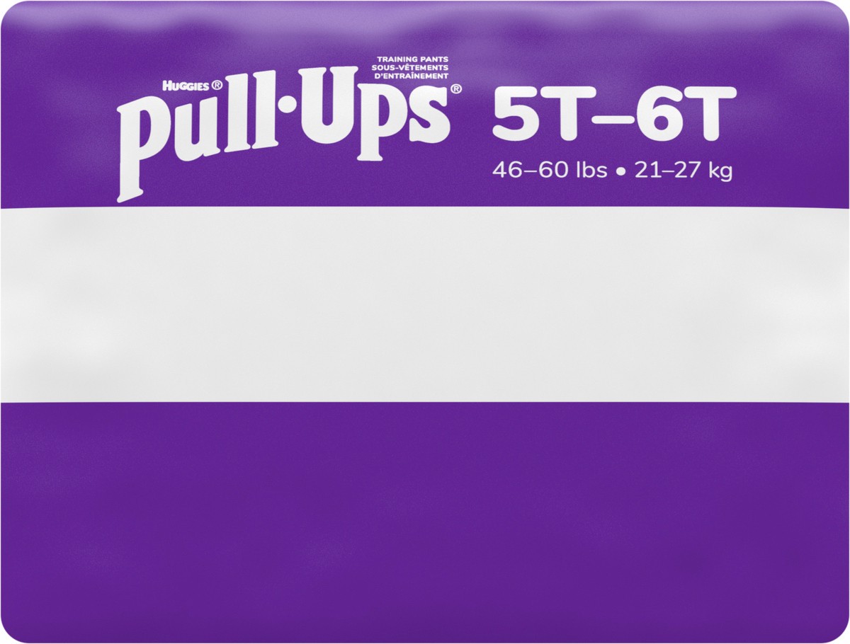 slide 9 of 11, Pull-Ups Girls' Potty Training Pants, 5T-6T (46+ lbs), 14 Count, 14 ct