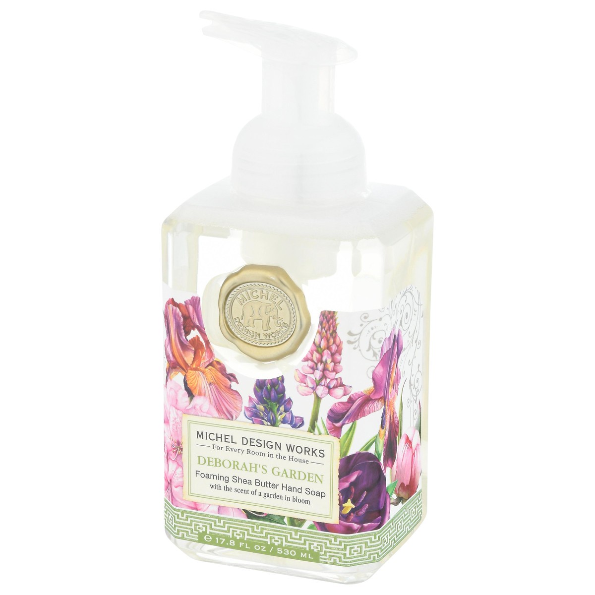 slide 3 of 9, Michel Design Works Deborah's Garden Foaming Hand Soap 17.8 fl oz, 17.80 fl oz