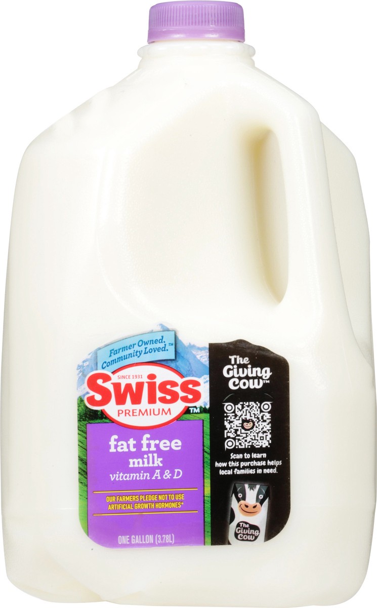 slide 3 of 9, Swiss Fat Free Milk 1 gl, 1 gal