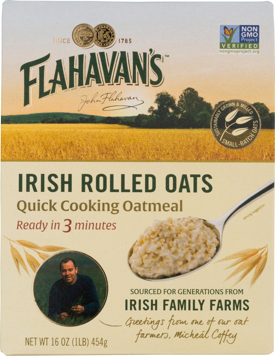 slide 13 of 13, Flahavan's Irish Rolled Oats 16 oz, 16 oz