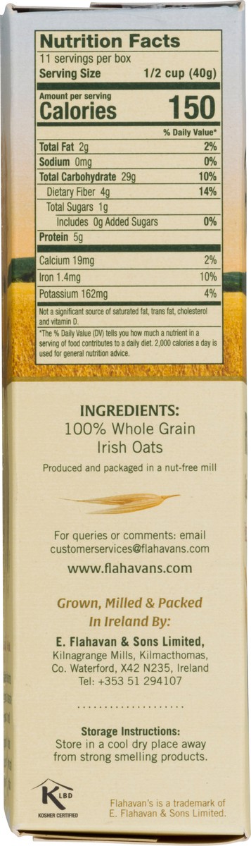 slide 6 of 13, Flahavan's Irish Rolled Oats 16 oz, 16 oz