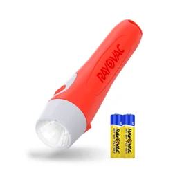 Rayovac Brite Essentials Comfort Grip 2AA Flashlight