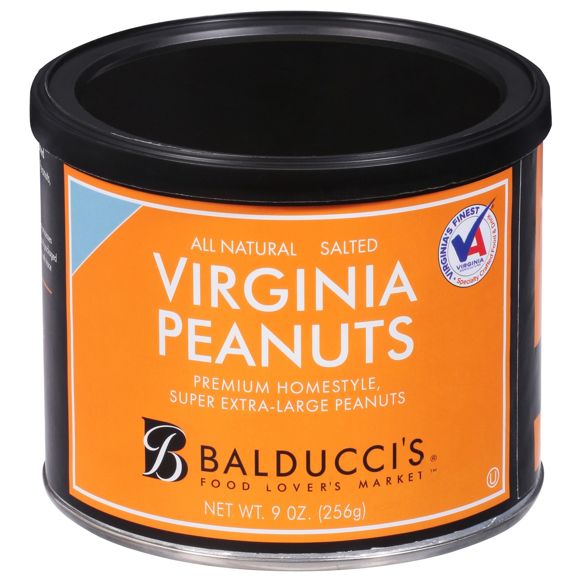 slide 1 of 13, Balducci's Virginia Salted Peanuts 9 oz, 9 oz