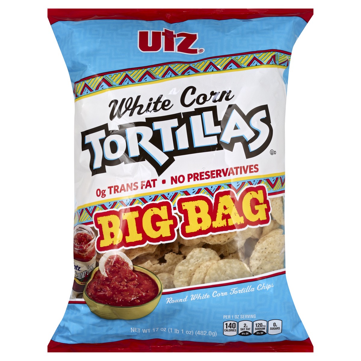 slide 6 of 6, Utz Tortillas 17 oz, 17 oz