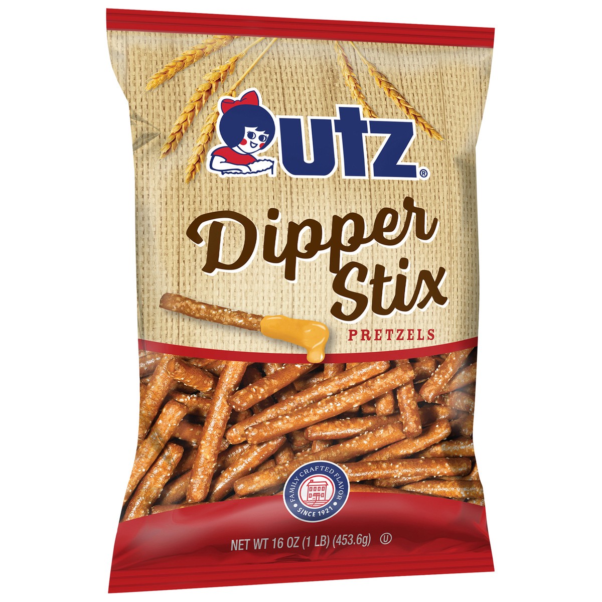 slide 5 of 11, Utz 16 oz Utz Dipper Stix Pretzels, 16 oz