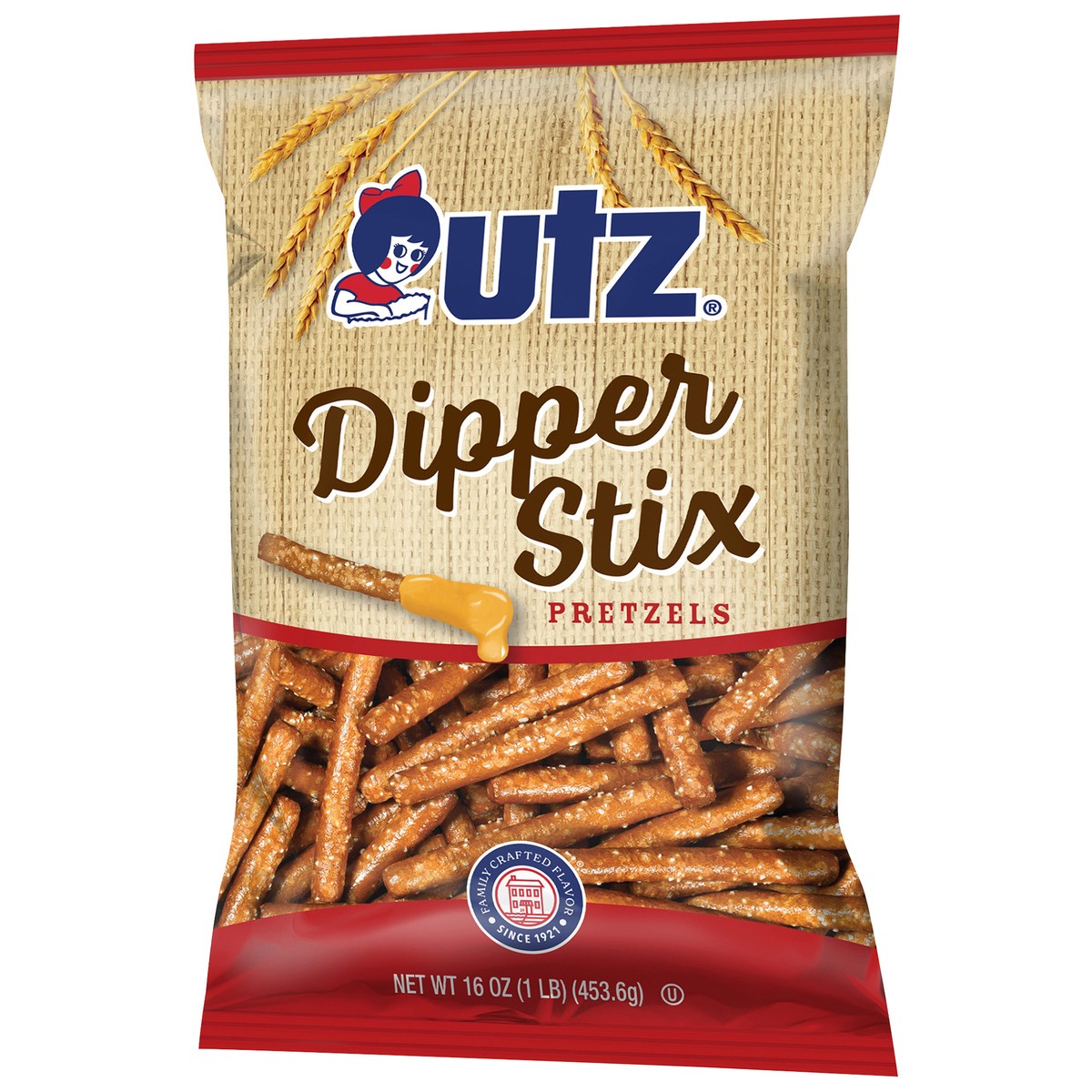 slide 6 of 11, Utz 16 oz Utz Dipper Stix Pretzels, 16 oz