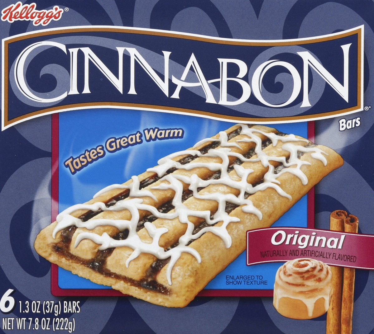 slide 5 of 6, Cinnabon Bars, Original, 6 ct