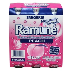 Sangaria Ramune Peach (All Flavor) - 40.56 fl oz