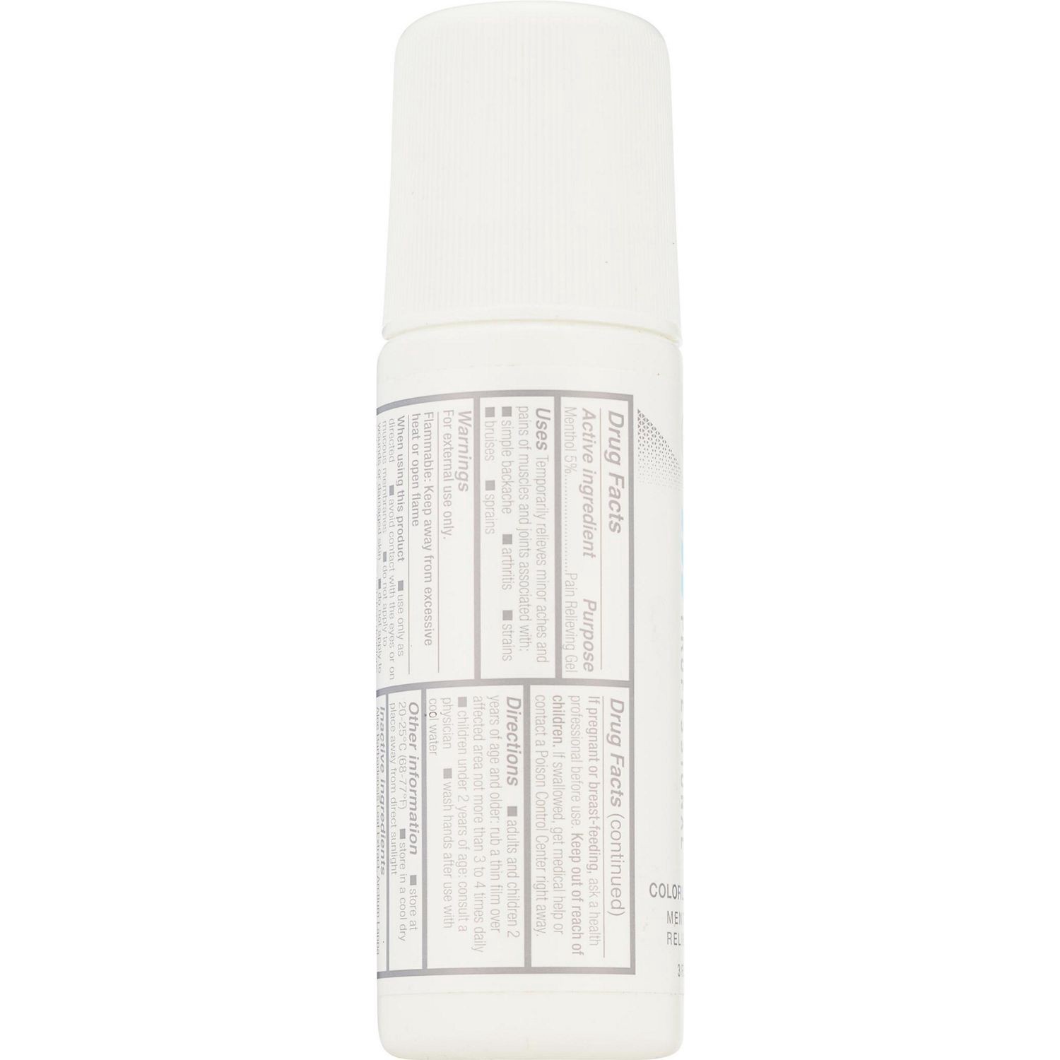 slide 2 of 5, Biofreeze Colorless Roll-On Pain Relieving Gel 3 fl oz, 3 fl oz