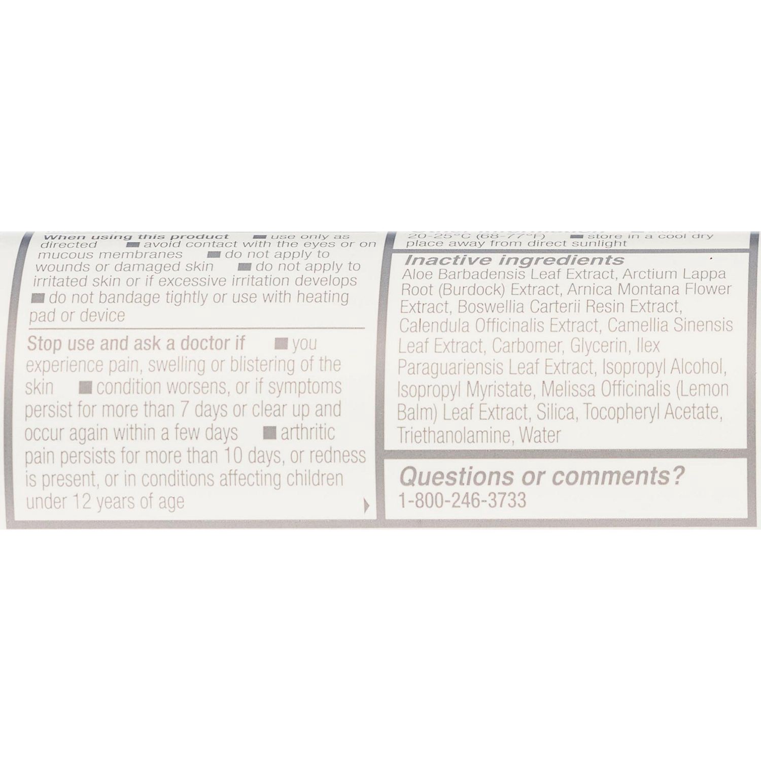 slide 4 of 5, Biofreeze Colorless Roll-On Pain Relieving Gel 3 fl oz, 3 fl oz