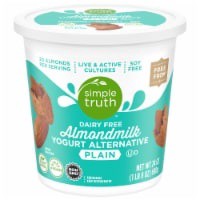 slide 1 of 5, Simple Truth Plain Almond Milk Yogurt - 20 oz, 20 oz