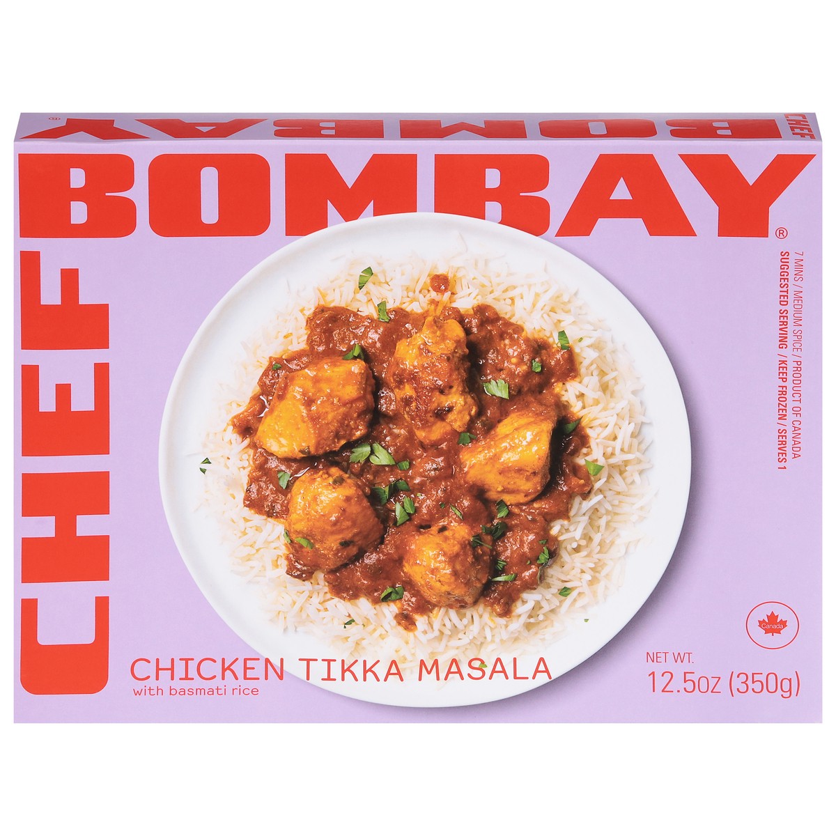 slide 1 of 4, Chef Bombay Chicken Tikka Masala with Basmati Rice 12.5 oz, 12.5 oz